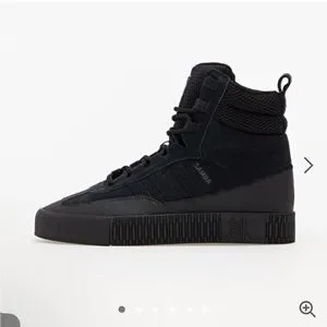 High top adidas samba sale